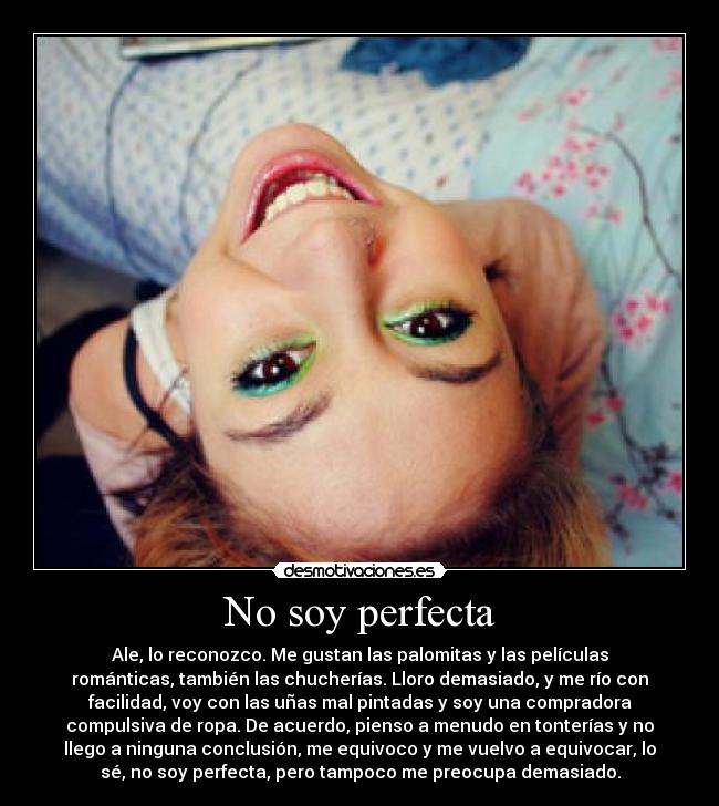 No soy perfecta - 