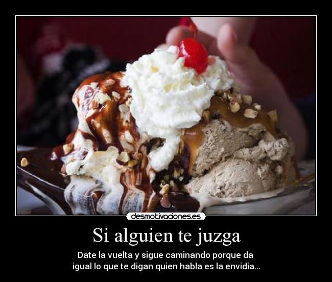 Si alguien te juzga -