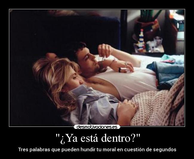 ¿Ya está dentro? - 