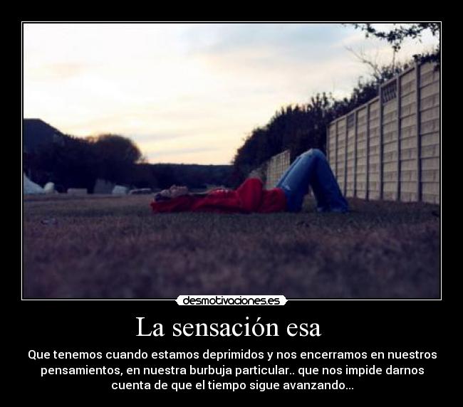 La sensación esa  - 