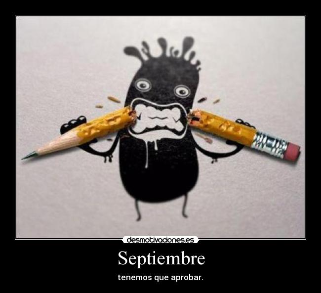 carteles septiembre desmotivaciones