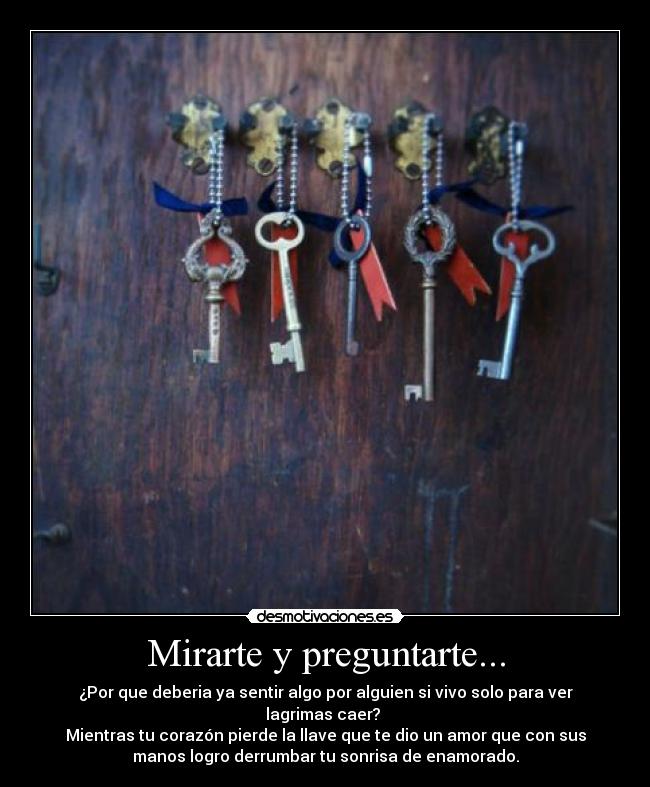 carteles mirarte preguntarte desmotivaciones