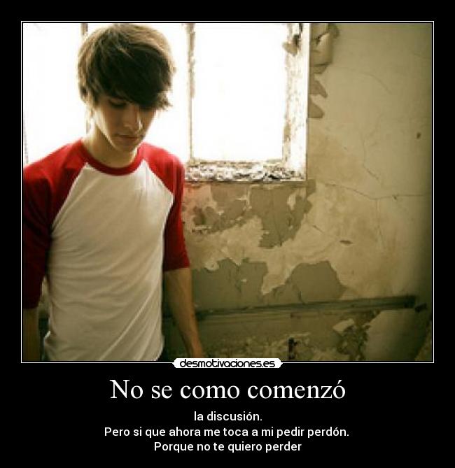 No se como comenzó - 