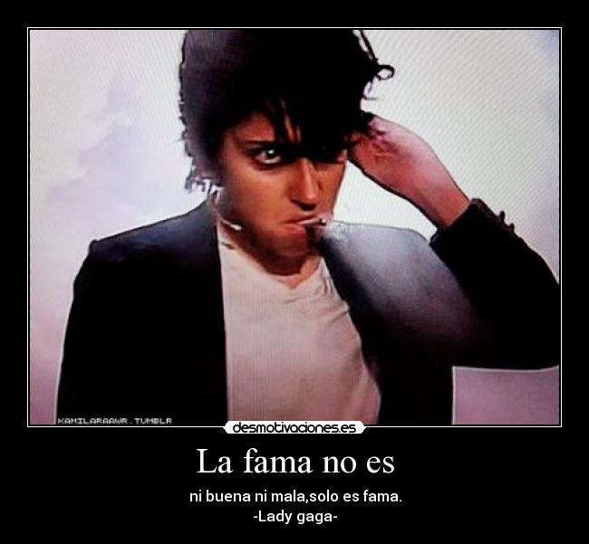 carteles lady gaga fama desmotivaciones