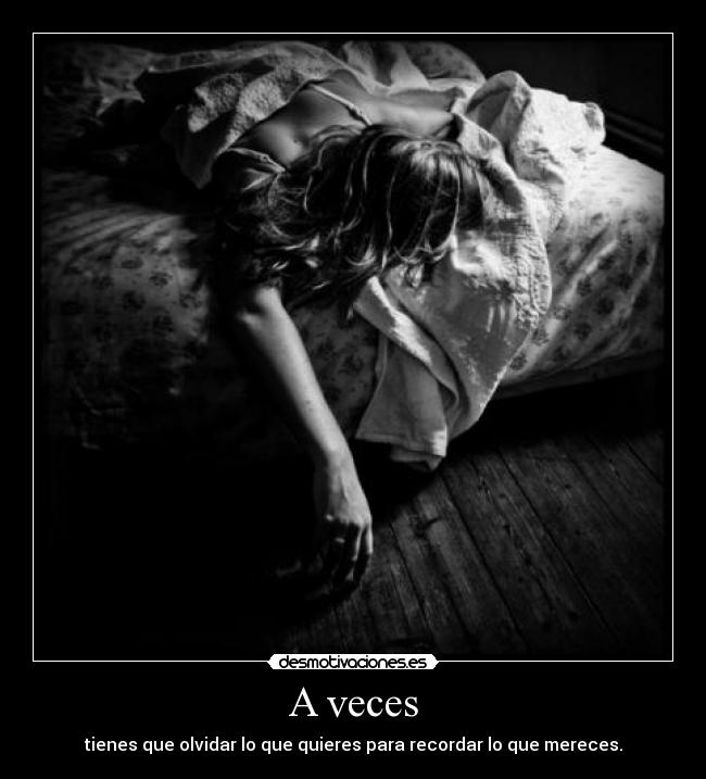 A veces -
