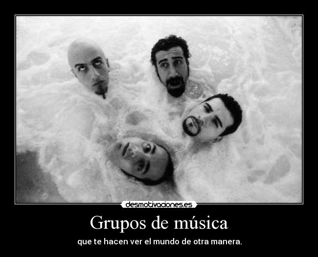 carteles musica system down puta hostia joder desmotivaciones