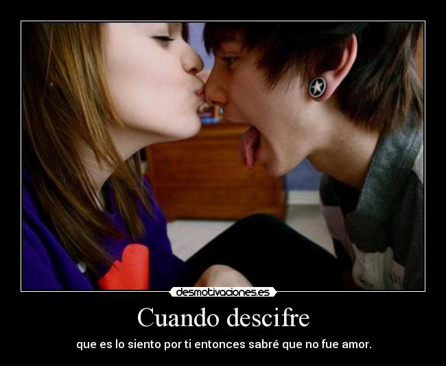 Cuando descifre - 