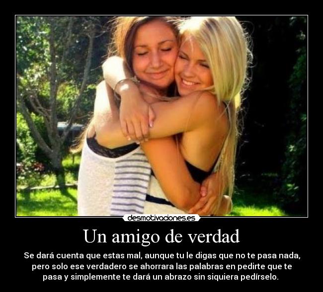 Un amigo de verdad -