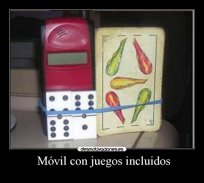  Móvil con juegos incluidos - 