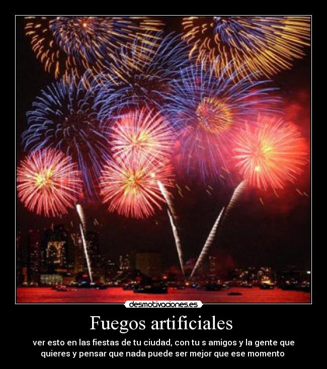 Fuegos artificiales -