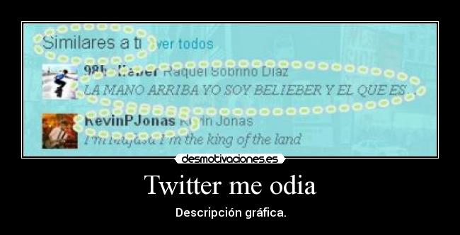 Twitter me odia - 
