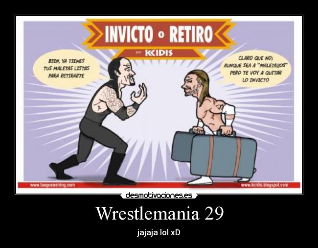 Wrestlemania 29 - jajaja lol xD