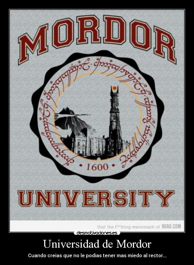 Universidad de Mordor - 