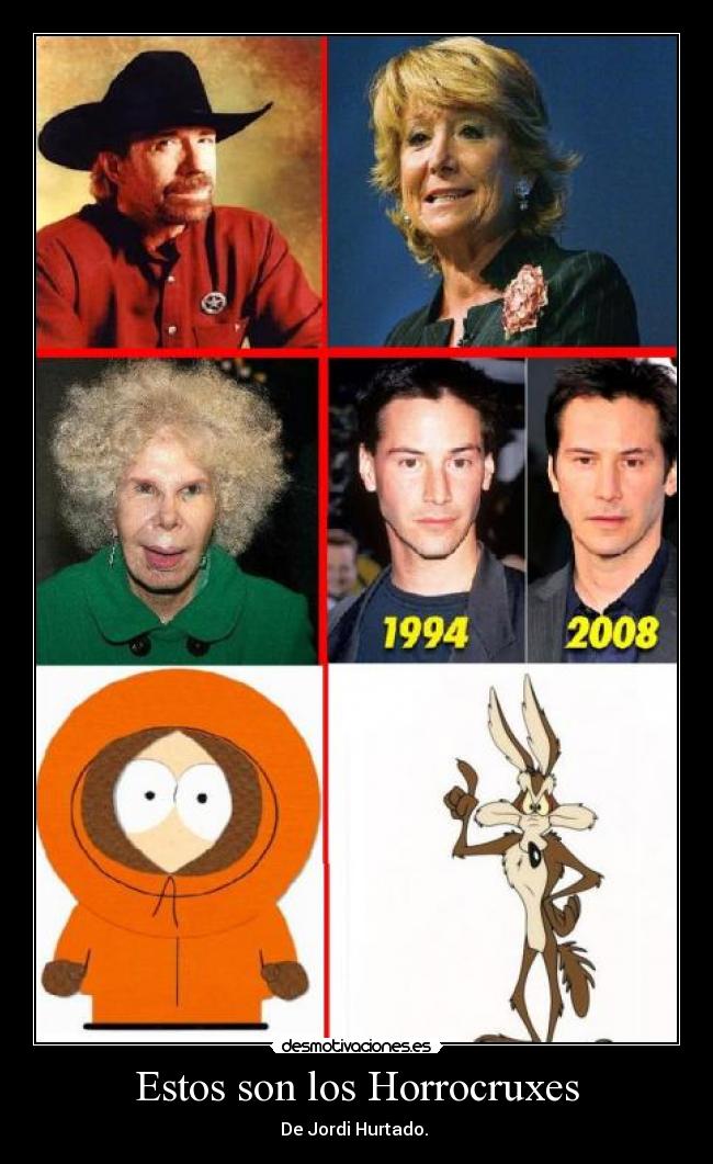 Estos son los Horrocruxes - De Jordi Hurtado.