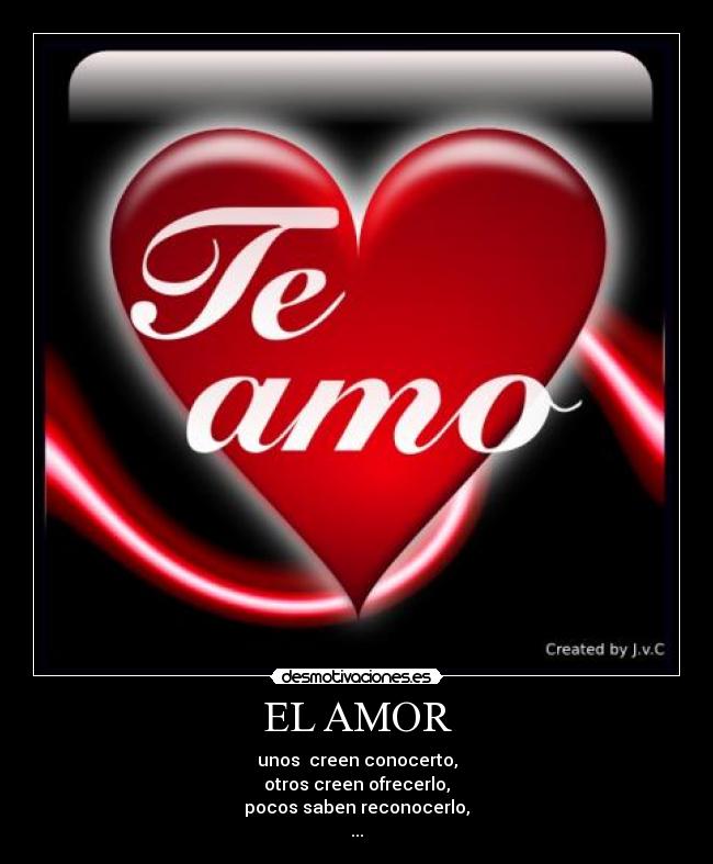 carteles amor amor desmotivaciones