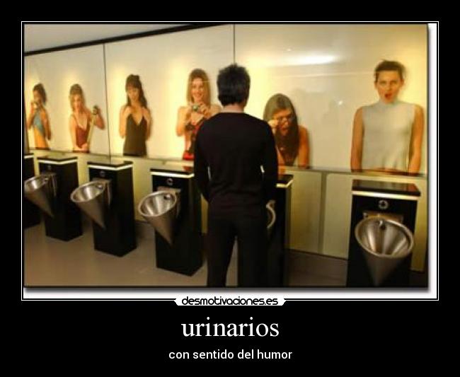 urinarios - con sentido del humor