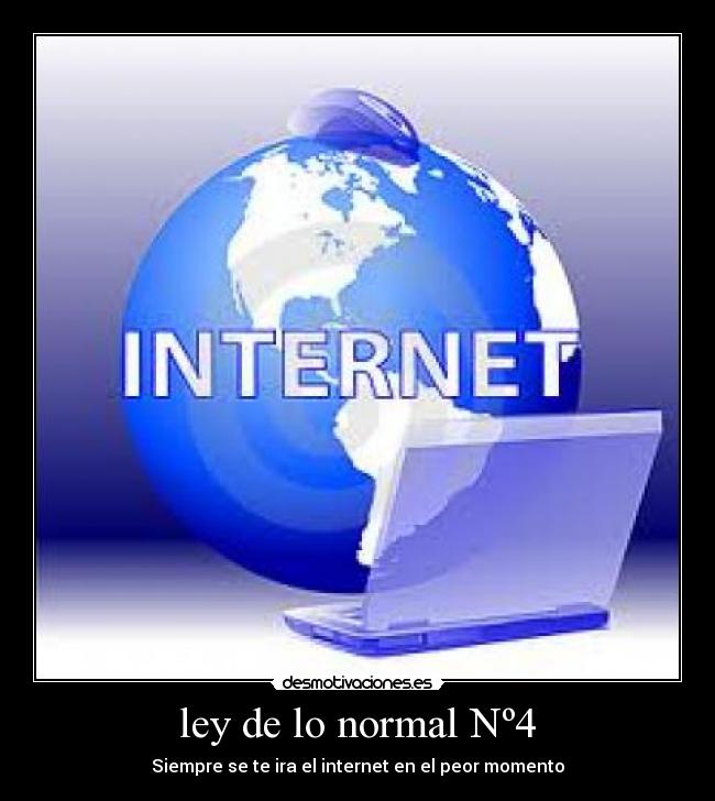 ley de lo normal Nº4 - 