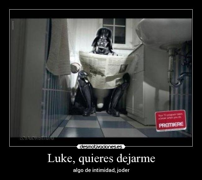 Luke, quieres dejarme - 