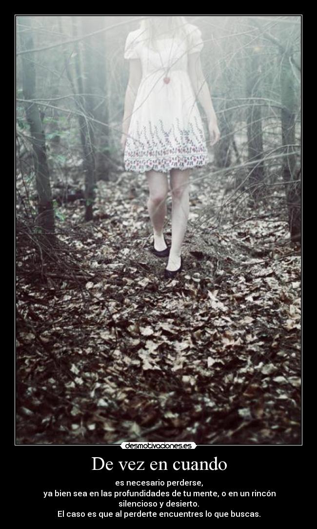 carteles perderse nosedequeconoshabloperobienxd desmotivaciones