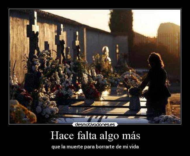 Hace falta algo más - 