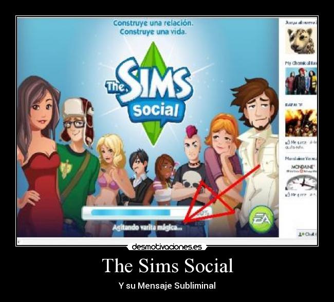 The Sims Social - Y su Mensaje Subliminal