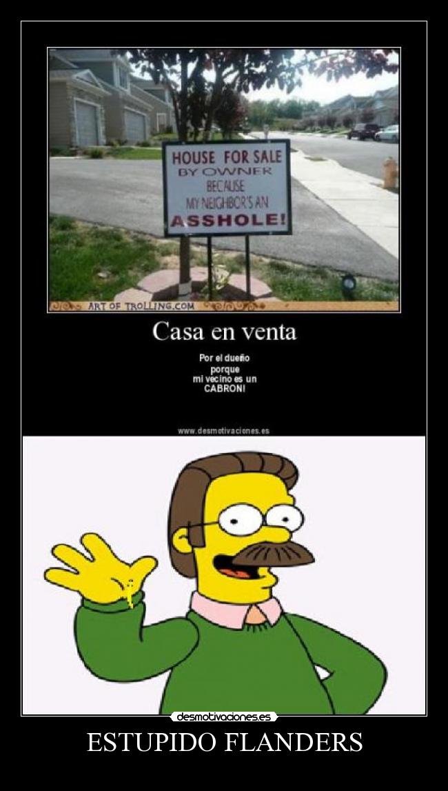 ESTUPIDO FLANDERS - 