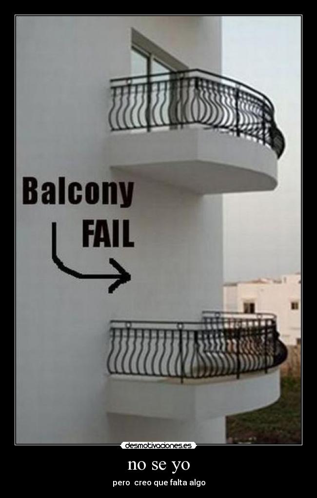 no se yo - pero creo que falta algo