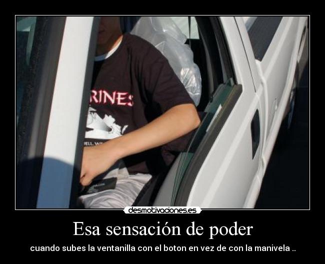 Esa sensación de poder - 