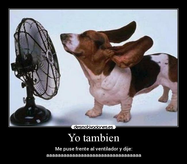 Yo tambien -