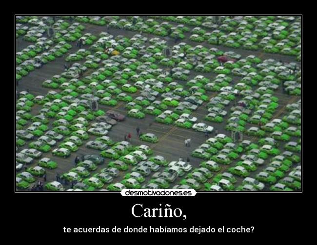 Cariño, - 