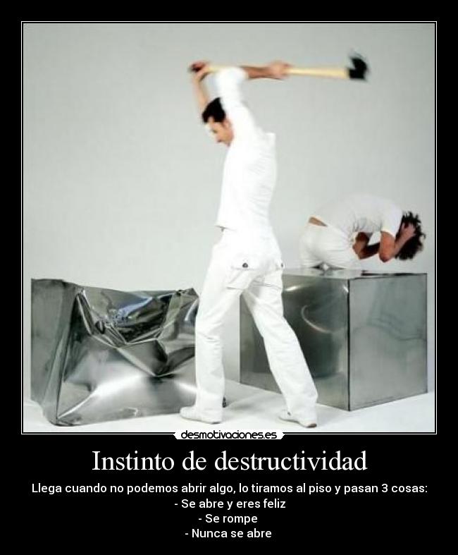Instinto de destructividad -