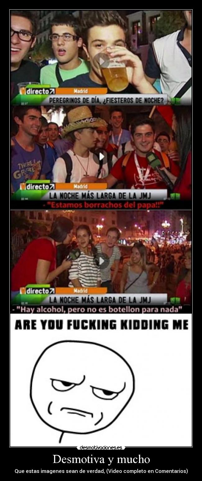 Desmotiva y mucho - Que estas imagenes sean de verdad, (Video completo en Comentarios)