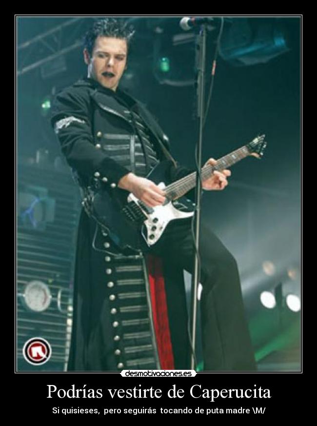 Podrías vestirte de Caperucita -