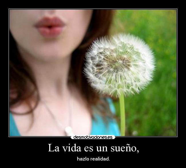 La vida es un sueño, -