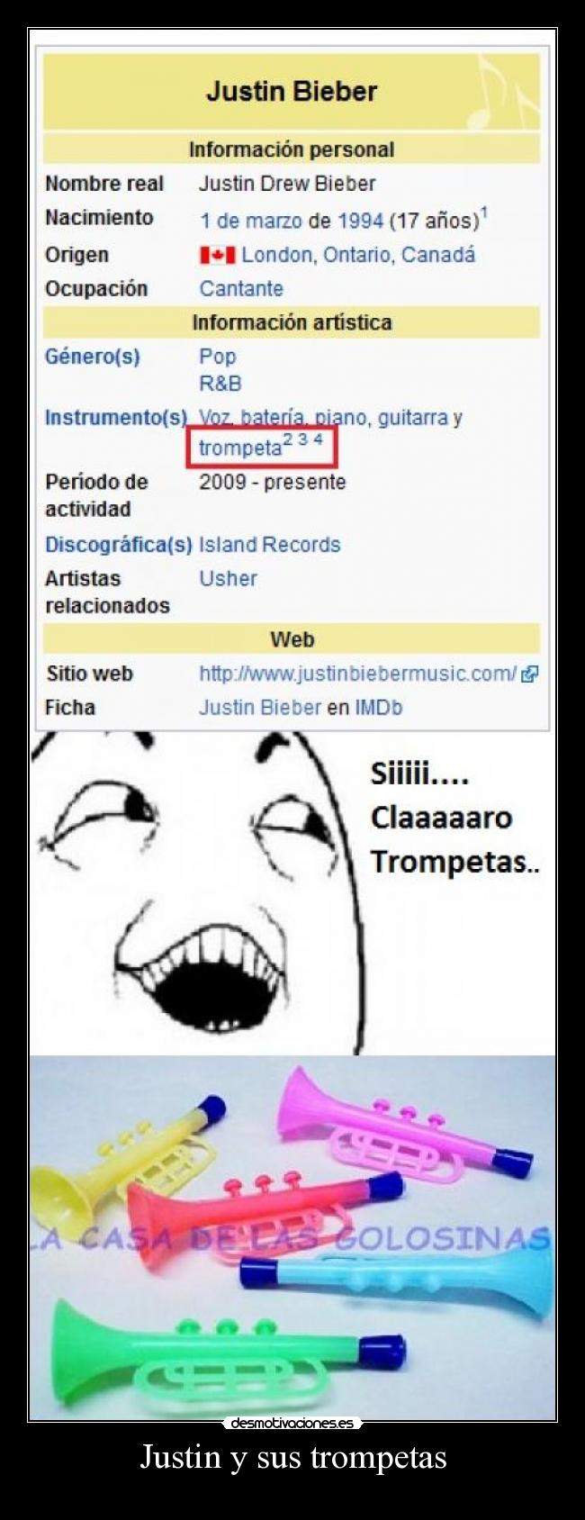 Justin y sus trompetas - 