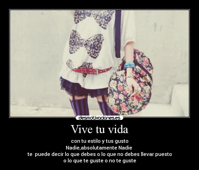 Vive tu vida - 