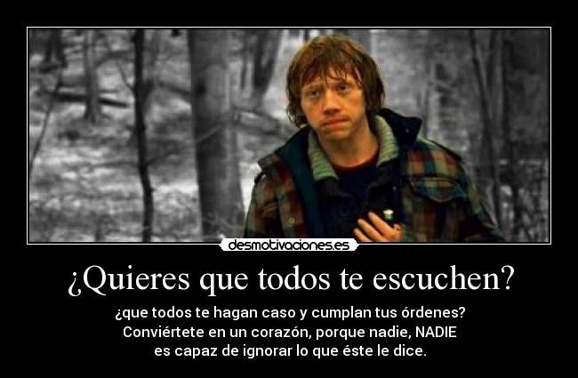 ¿Quieres que todos te escuchen? - 