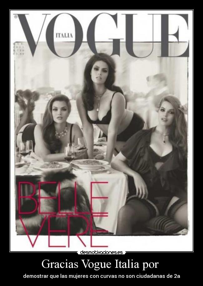 Gracias Vogue Italia por -