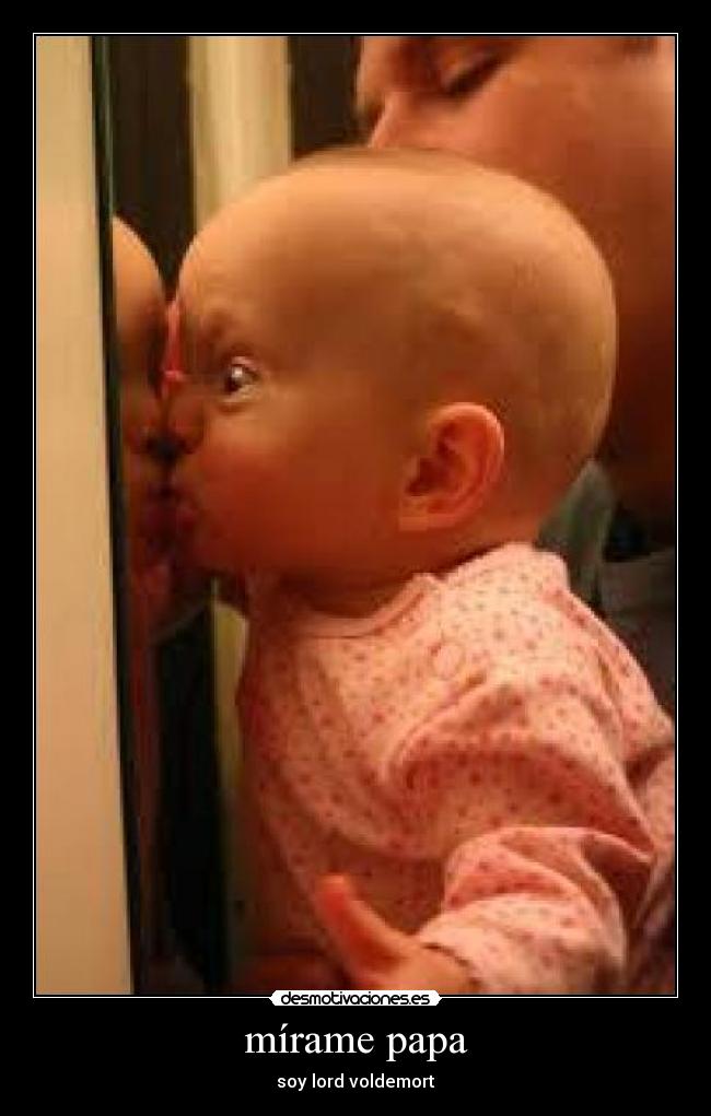 mírame papa - soy lord voldemort