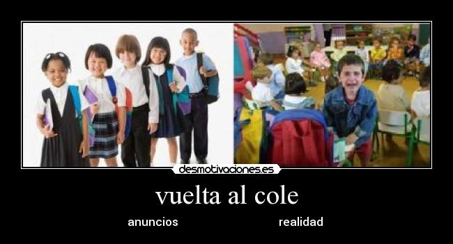 vuelta al cole - anuncios realidad