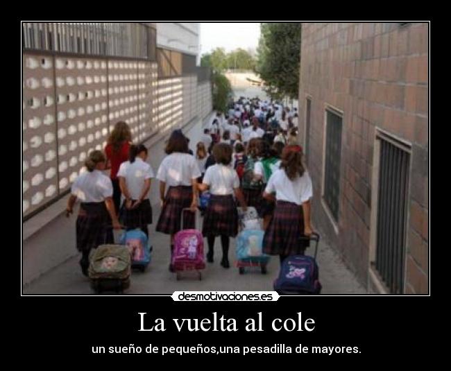 La vuelta al cole - 