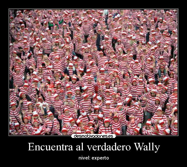 Encuentra al verdadero Wally - 