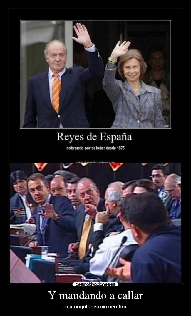 Y mandando a callar - 