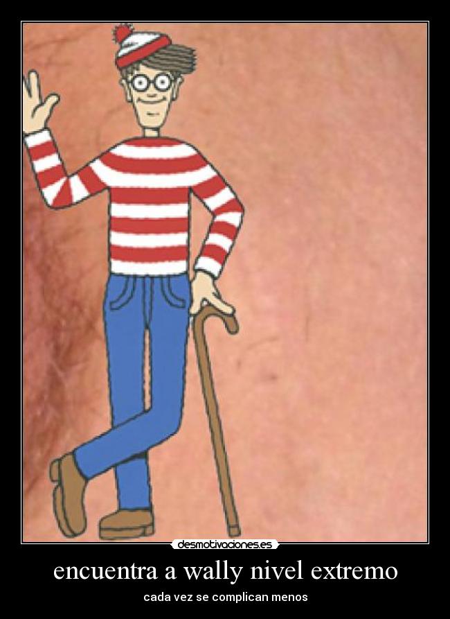 encuentra a wally nivel extremo -