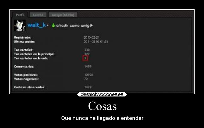 Cosas - Que nunca he llegado a entender