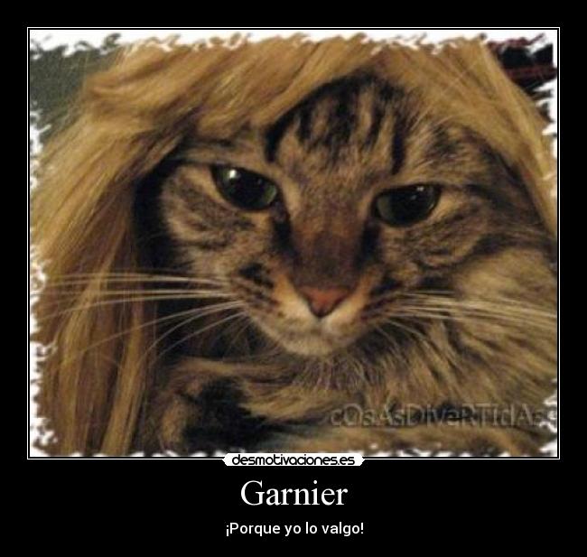 Garnier - ¡Porque yo lo valgo!
