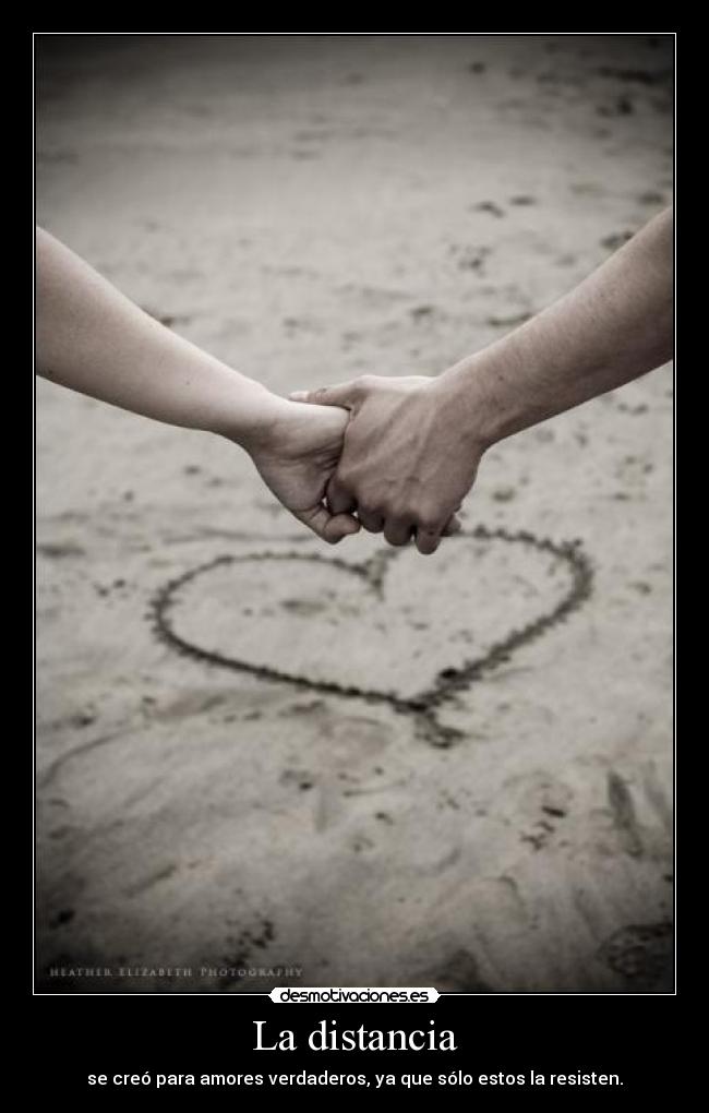 La distancia -