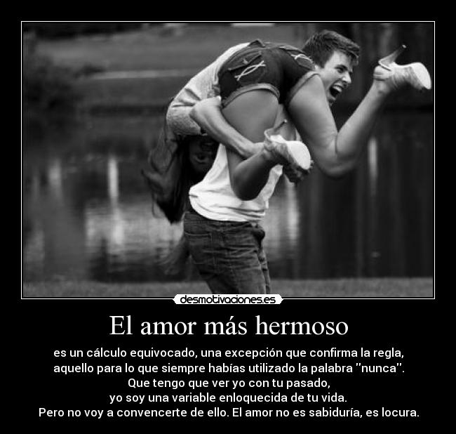 El amor más hermoso -