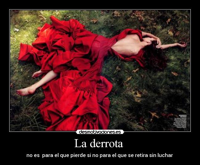 La derrota -