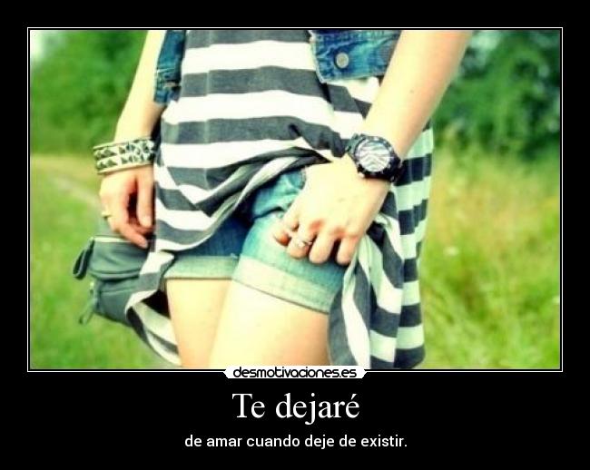 Te dejaré - 